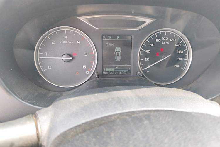 Used Dongfeng Ruichi 6 2019 2.5T Manual Two-Wheel Drive Diesel Standard Version ZD25T5 Odometer Close Up