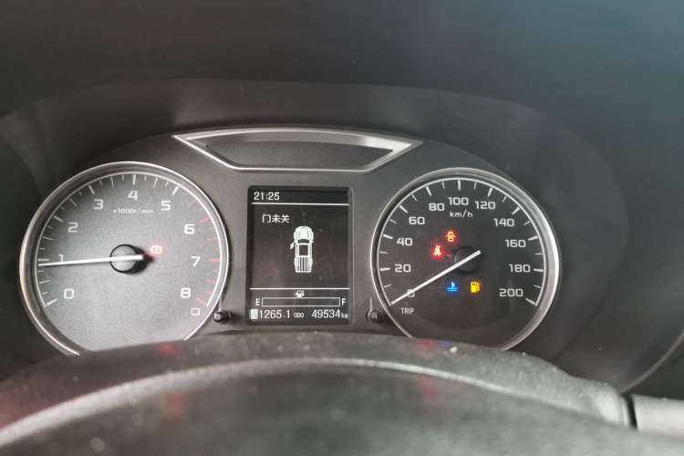 Used Dongfeng Ruichi 6 2019 2.4L Manual Two-Wheel Drive Gasoline Standard Version 2TZD Odometer Close Up