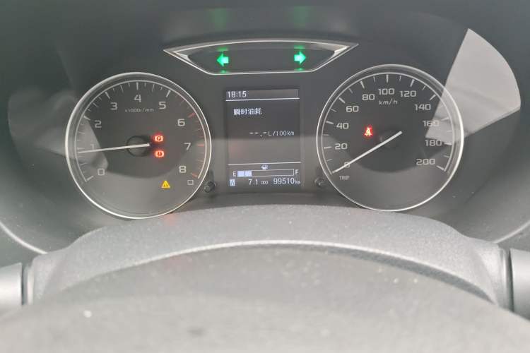Used Dongfeng Ruichi 6 2019 2.4L Manual Two-Wheel Drive Gasoline Luxury Version 2TZD Odometer Close Up
