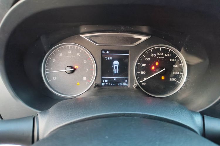 Used Dongfeng Ruichi 6 2019 2.4L Manual Two-Wheel Drive Gasoline Standard Version China VI Emission Standard 2TZD Odometer Close Up