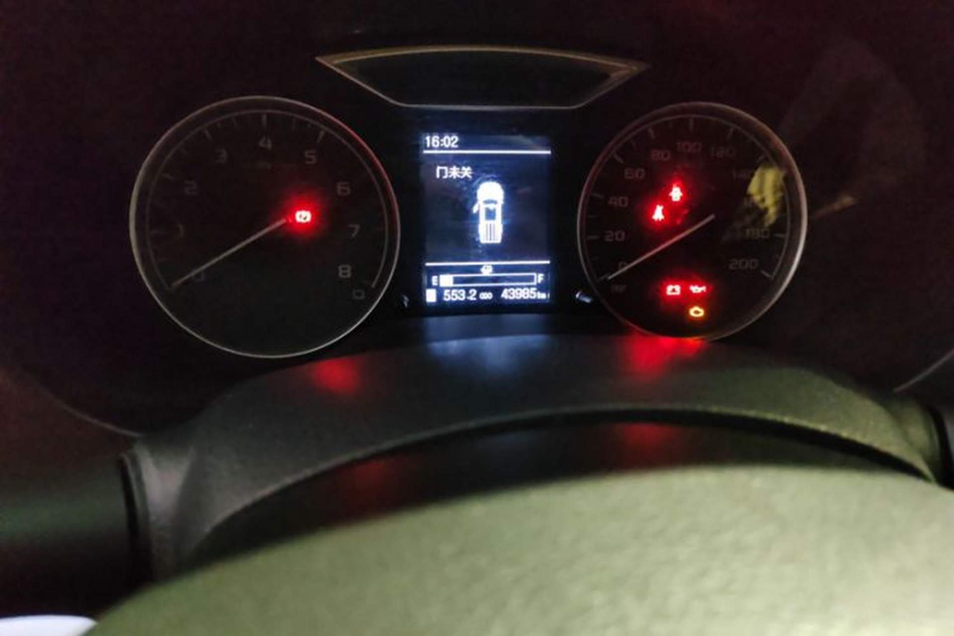 Used Dongfeng Ruichi 6 2019 2.4L Manual Two-Wheel Drive Gasoline Standard Version China VI Emission Standard 2TZD Odometer Close Up