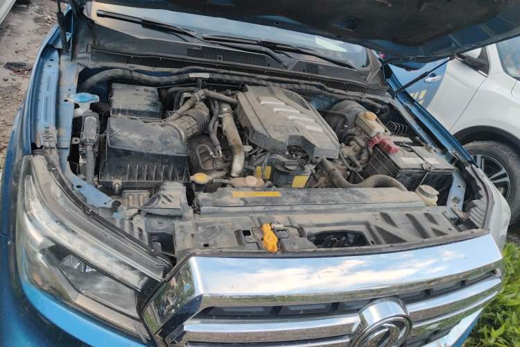 Used Dongfeng Ruichi 6 2020 2.3T Manual 4x4 Diesel Standard Version China VI Emission Standard with Long Cargo Bed – M9T Engine Bay
