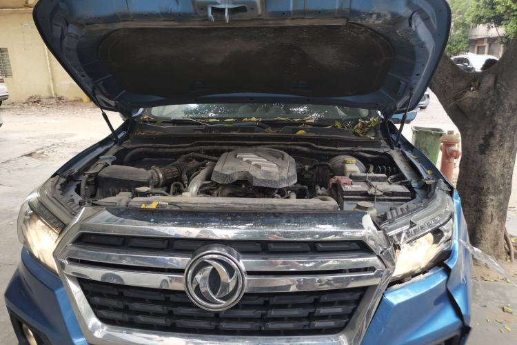 Used Dongfeng Ruichi 6 2020 2.3T Manual Two-Wheel Drive Diesel Standard Version China VI Emission Standard with Long Cargo Bed M9T Engine Bay