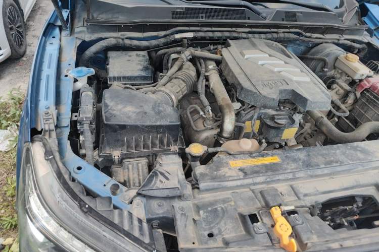 Used Dongfeng Ruichi 6 2020 2.3T Manual 4x4 Diesel Standard Version China VI Emission Standard with Long Cargo Bed – M9T Engine Bay Right