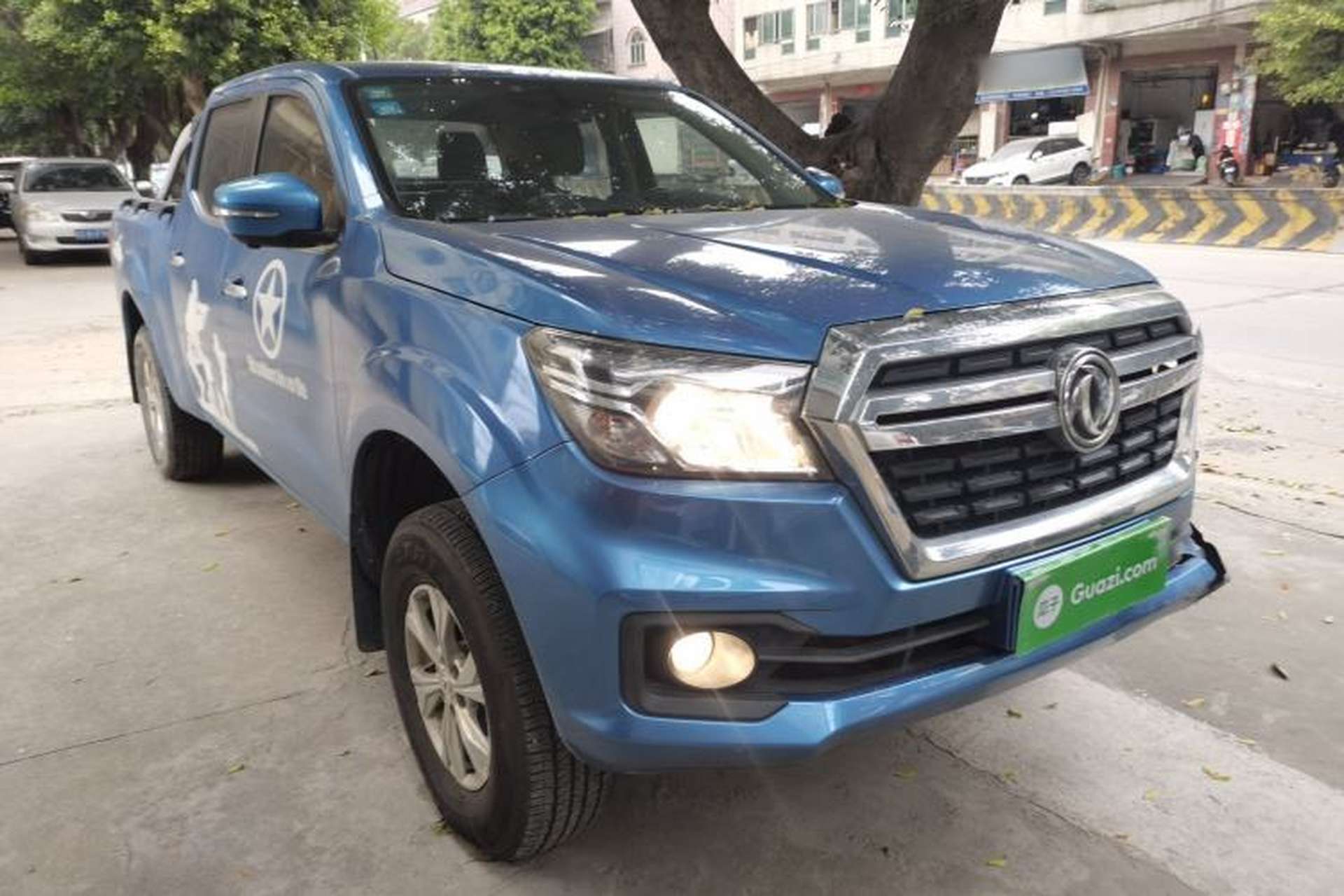 Used Dongfeng Ruichi 6 2020 2.3T Manual Two-Wheel Drive Diesel Standard Version China VI Emission Standard with Long Cargo Bed M9T Front Right 45 Deg