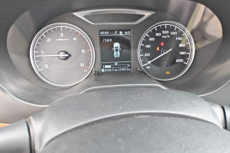 Used Dongfeng Ruichi 6 2020 2.3T Automatic All-Wheel Drive Diesel Luxury Version China VI Standard M9T Odometer Close Up