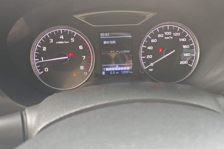 Used Dongfeng Ruichi 6 2020 2.4L Manual Two-Wheel Drive Gasoline Standard Version China VI Emission Standard 2TZD Odometer Close Up