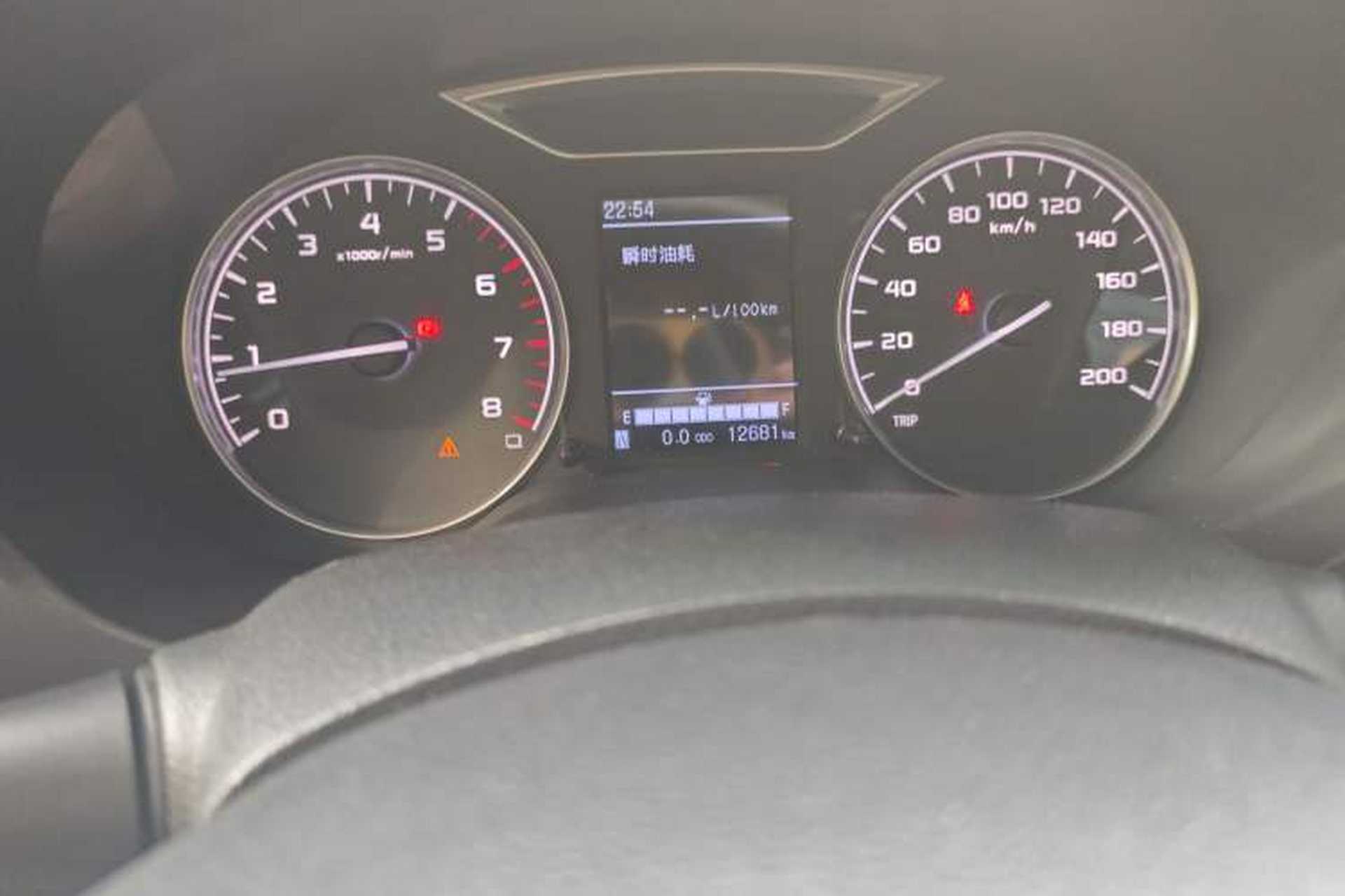 Used Dongfeng Ruichi 6 2020 2.4L Manual Two-Wheel Drive Gasoline Standard Version China VI Emission Standard 2TZD Odometer Close Up