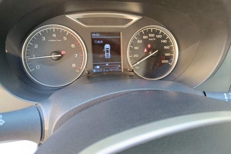 Used Dongfeng Ruichi 6 2020 2.4L Manual 4x4 Gasoline Standard Version China VI Emission Standard 2TZD Odometer Close Up
