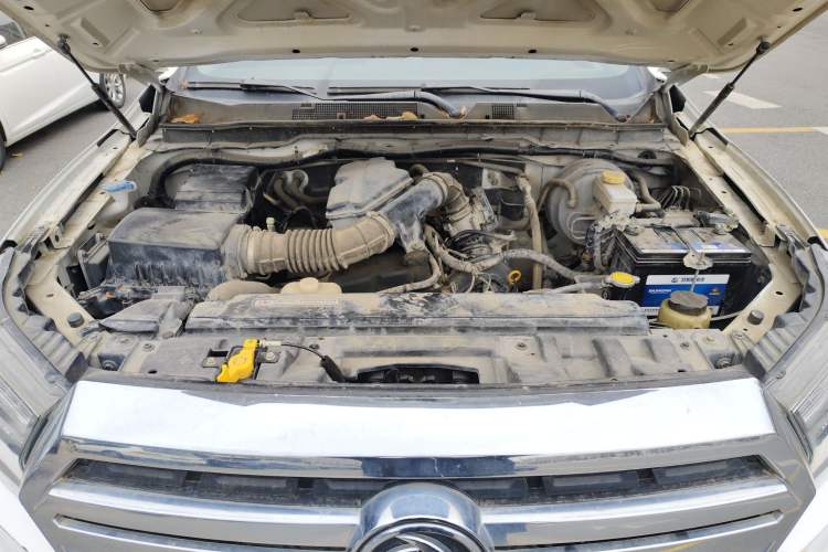 Used Dongfeng Ruichi 6 2020 2.4L Manual 4x4 Gasoline Standard Version China VI Emission Standard 2TZD Engine Bay