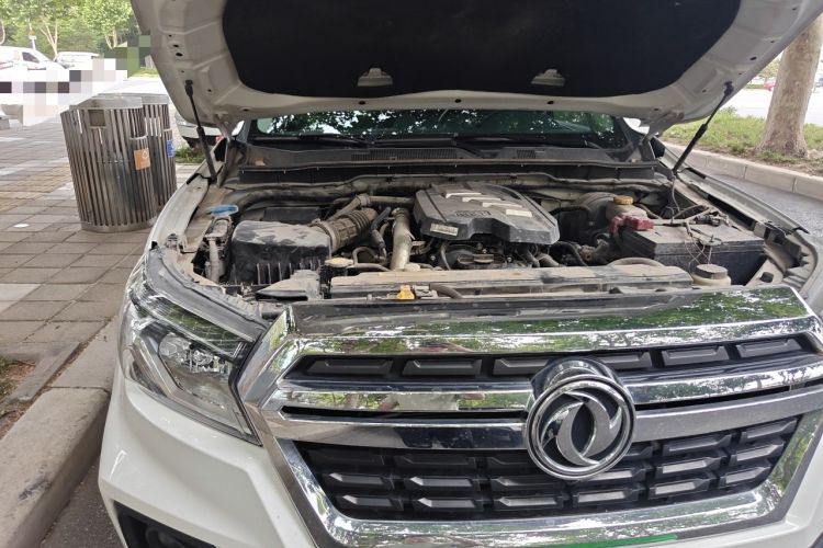 Used Dongfeng Ruichi 6 2020 2.3T Manual 4x4 Diesel Standard Version China VI Emission Standard with Long Cargo Bed – M9T Engine Bay Right