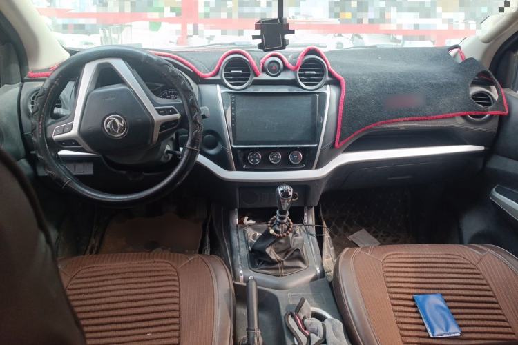 Used Dongfeng Ruichi 6 2021 2.3T Manual Two-Wheel Drive Diesel Standard Version with Long Cargo Bed M9T Center Console