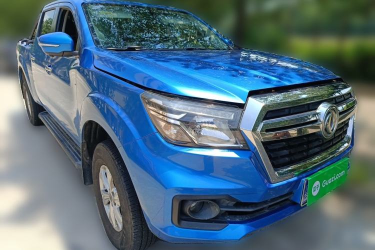 Used Dongfeng Ruichi 6 2021 2.3T Automatic All-Wheel Drive Diesel Luxury Flat-Base Long Cargo Bed M9T Front Right 45 Deg