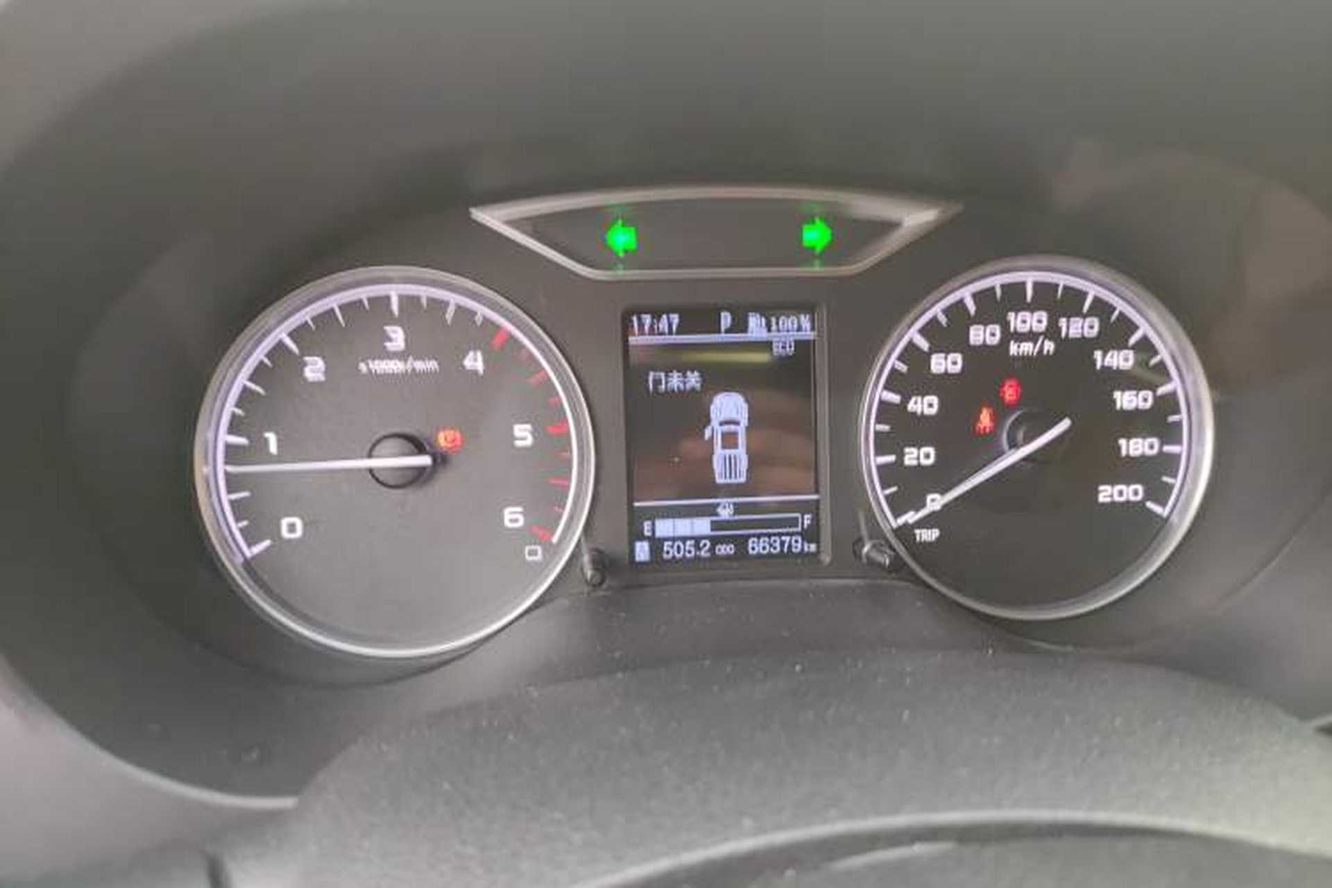 Used Dongfeng Ruichi 6 2021 2.3T Automatic Two-Wheel Drive Diesel Luxury M9T Instrument Cluster