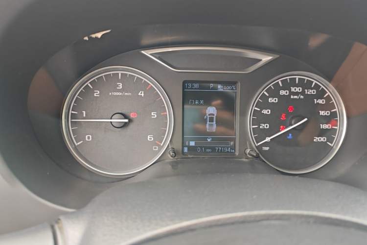Used Dongfeng Ruichi 6 2021 2.3T Automatic Two-Wheel Drive Diesel Luxury Long-Box M9T Instrument Cluster