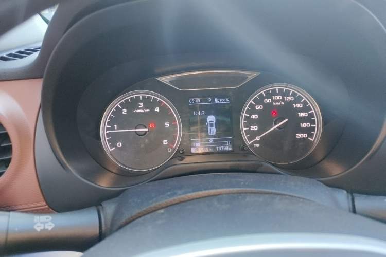 Used Dongfeng Ruichi 6 2021 2.3T Automatic Two-Wheel Drive Diesel Luxury Long-Box M9T Instrument Cluster