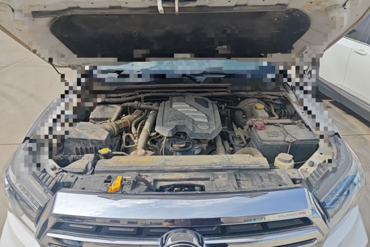 Used Dongfeng Ruichi 6 2021 2.3T Manual 4x4 Diesel Standard Version with Flat Bottom and Extended Cargo Bed M9T Engine Bay