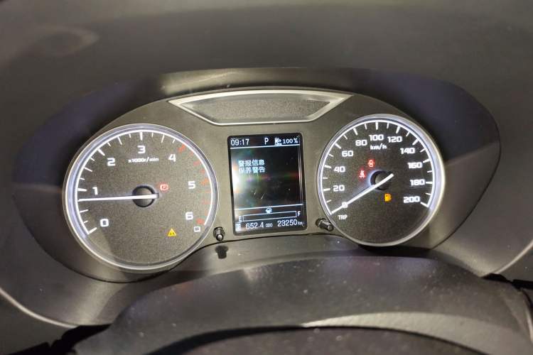 Used Dongfeng Ruichi 6 2021 2.3T Automatic All-Wheel Drive Diesel Luxury M9T Instrument Cluster