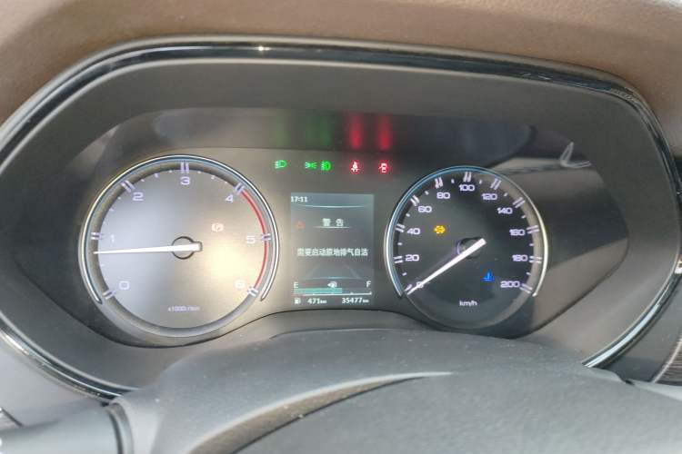 Used Dongfeng Ruichi 7 2022 2.3T Manual 4x4 Diesel Flagship M9T Instrument Cluster