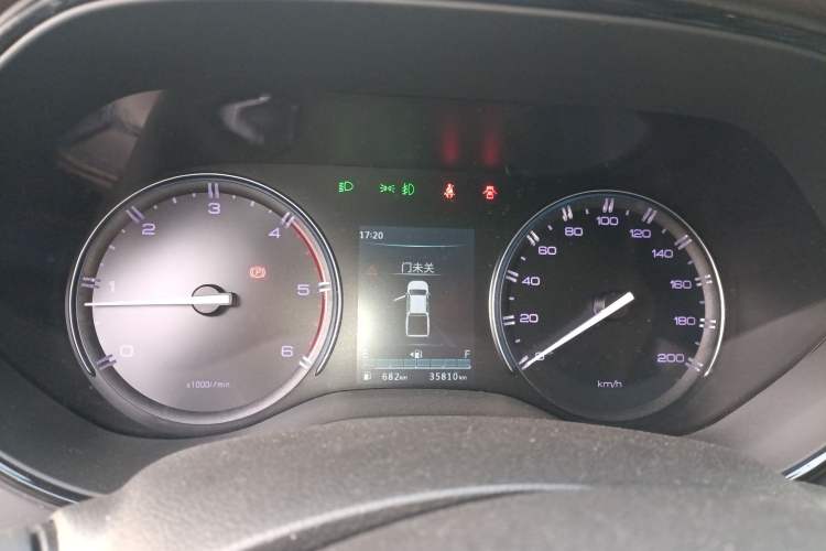 Used Dongfeng Ruichi 7 2022 2.3T Manual 4x4 Diesel Flagship M9T Instrument Cluster