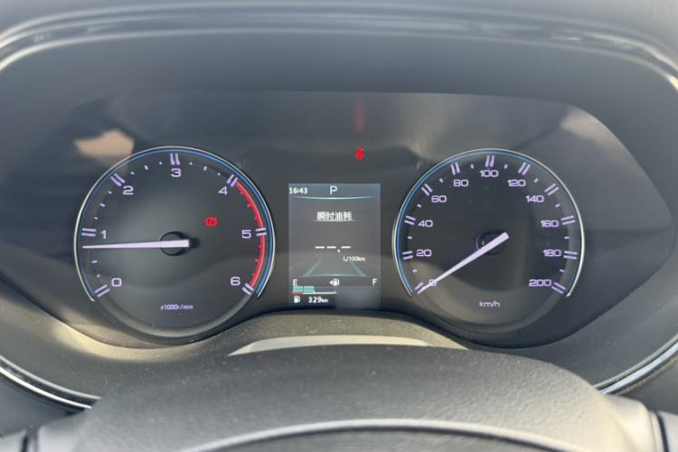 Used Dongfeng Ruichi 7 2022 2.3T Automatic All-Wheel-Drive Diesel Flagship M9T Instrument Cluster