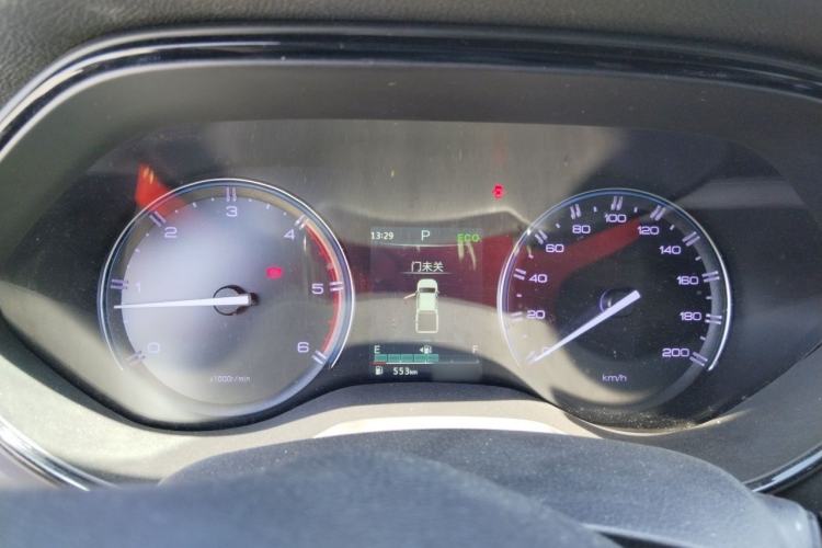 Used Dongfeng Ruichi 7 2022 2.3T Automatic All-Wheel Drive Diesel Standard Version with Long Cargo Bed M9T Instrument Cluster
