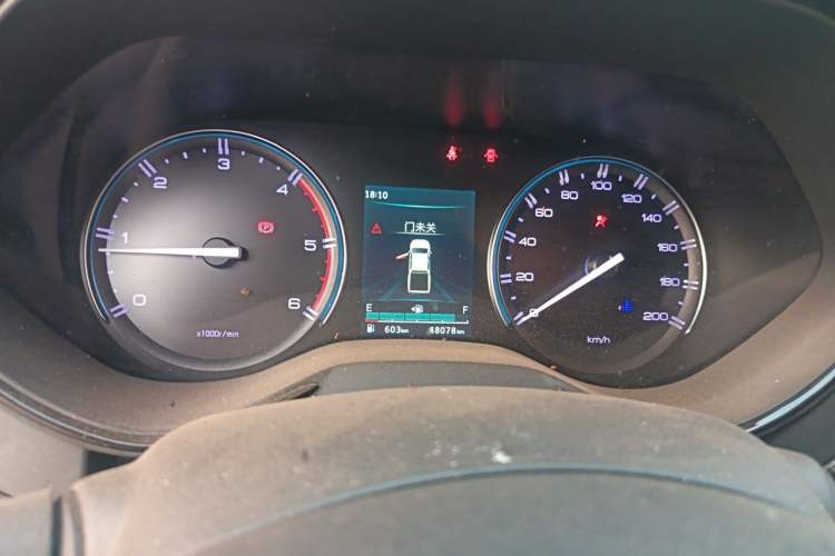 Used Dongfeng Ruichi 7 2022 2.3T Manual 4x4 Diesel Standard Version with Long Cargo Bed M9T Instrument Cluster