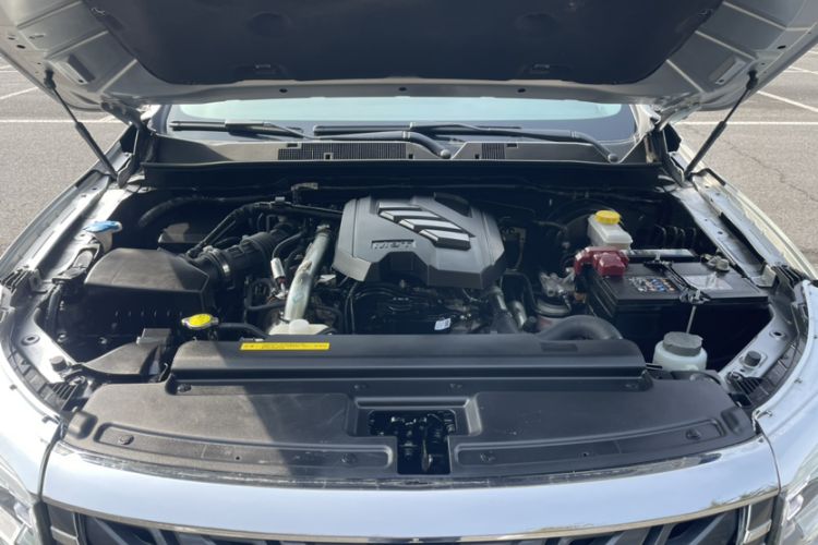 Used Dongfeng Ruichi 7 2022 2.3T Automatic Two-Wheel Drive Diesel Standard Version with Long Cargo Bed and Flat-Floor Design M9T Engine Bay