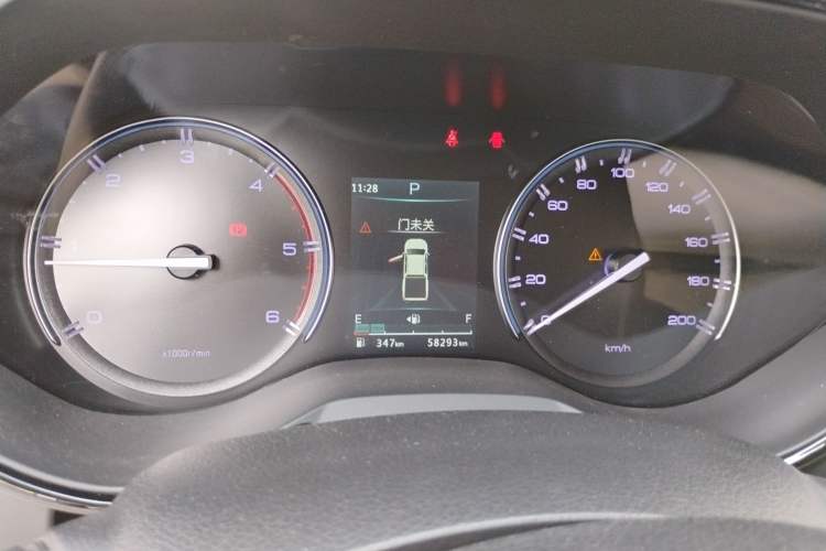 Used Dongfeng Ruichi 7 2022 2.3T Automatic All-Wheel-Drive Diesel Flagship Version with Five-Link Suspension M9T Instrument Cluster