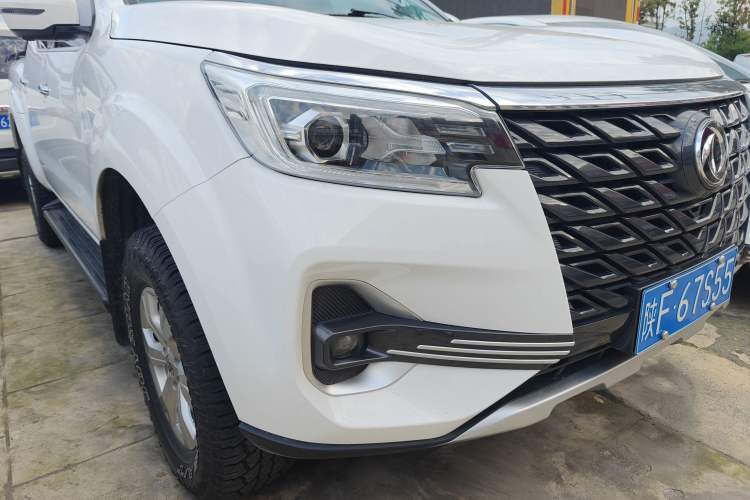 Used Dongfeng Ruichi 7 2022 2.3T Manual 4x4 Diesel Standard Edition Flatbed Cargo Box M9T Left Front Headlight