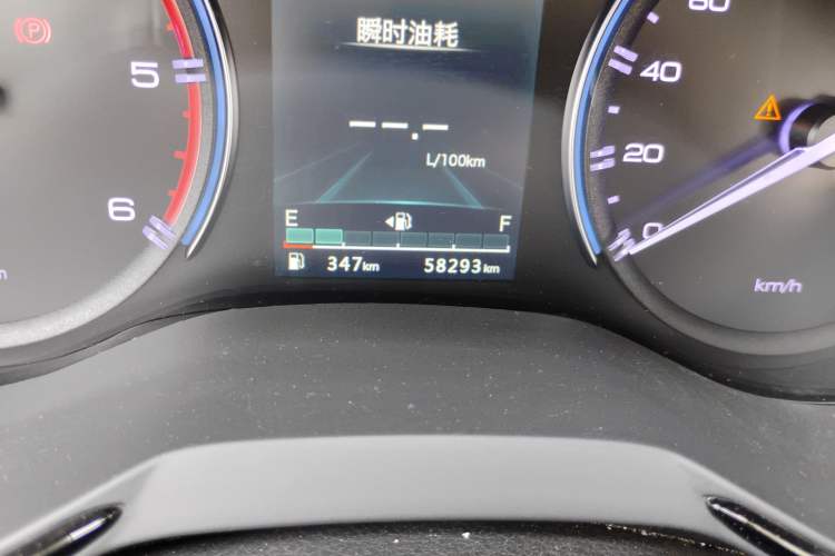 Used Dongfeng Ruichi 7 2022 2.3T Automatic All-Wheel-Drive Diesel Flagship Version with Five-Link Suspension M9T Odometer Close Up