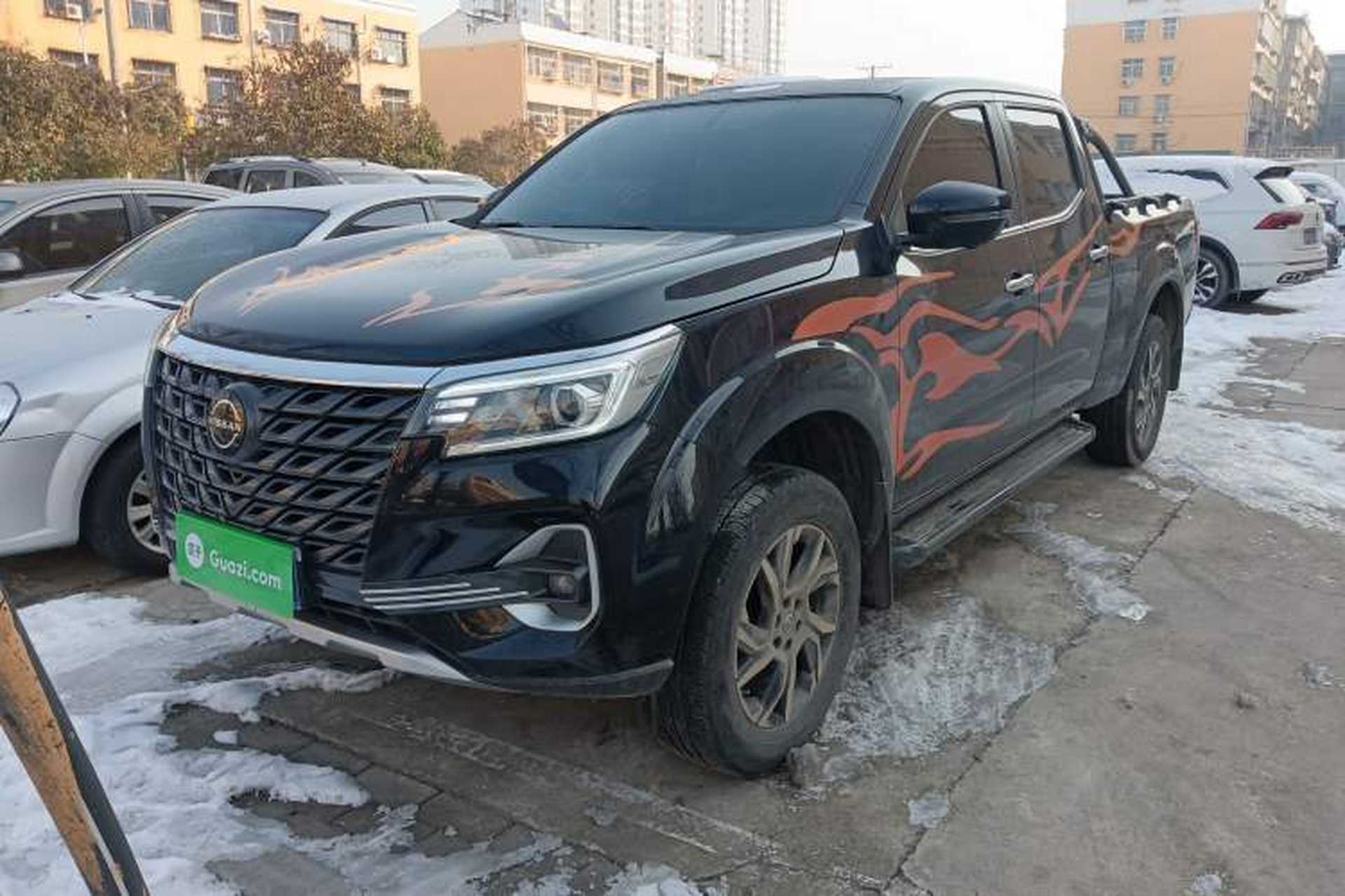 Used Dongfeng Ruichi 7 2023 2.3T Automatic Two-Wheel Drive Diesel Standard Version with Long Cargo Bed Front Left 45 Deg