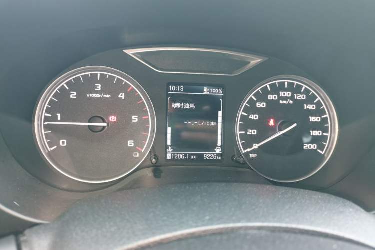 Used Dongfeng Ruichi 7 2024 2.3T Manual Two-Wheel Drive Diesel Elite Edition Instrument Cluster