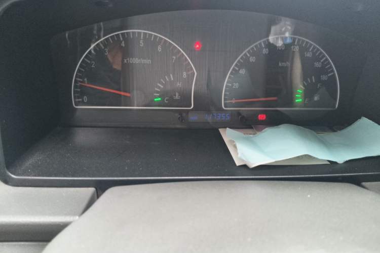 Used Dongfeng Shuaike 2010 1.6L Manual Utility Version Odometer Close Up