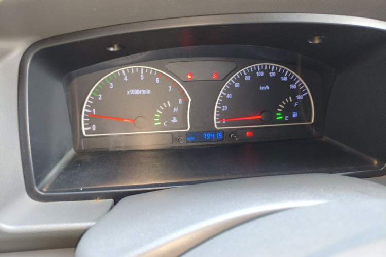 Used Dongfeng Shuaike 2010 1.6L Manual Utility Version Odometer Close Up