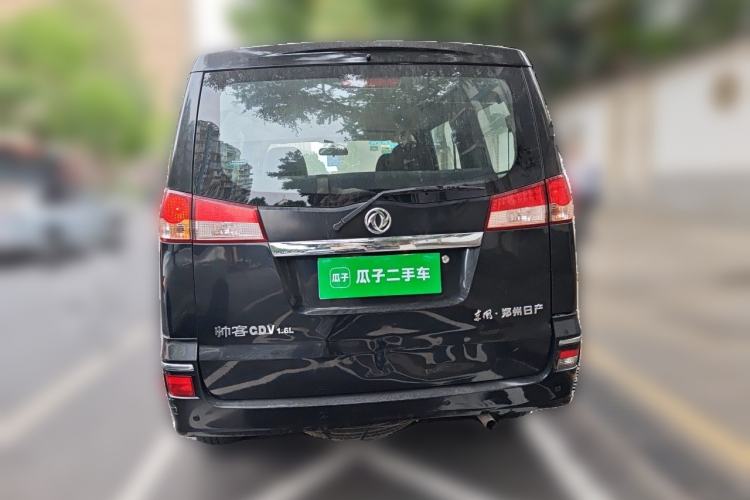 Used Dongfeng Shuaike 2011 1.6L Manual Practical 7-Seater Rear