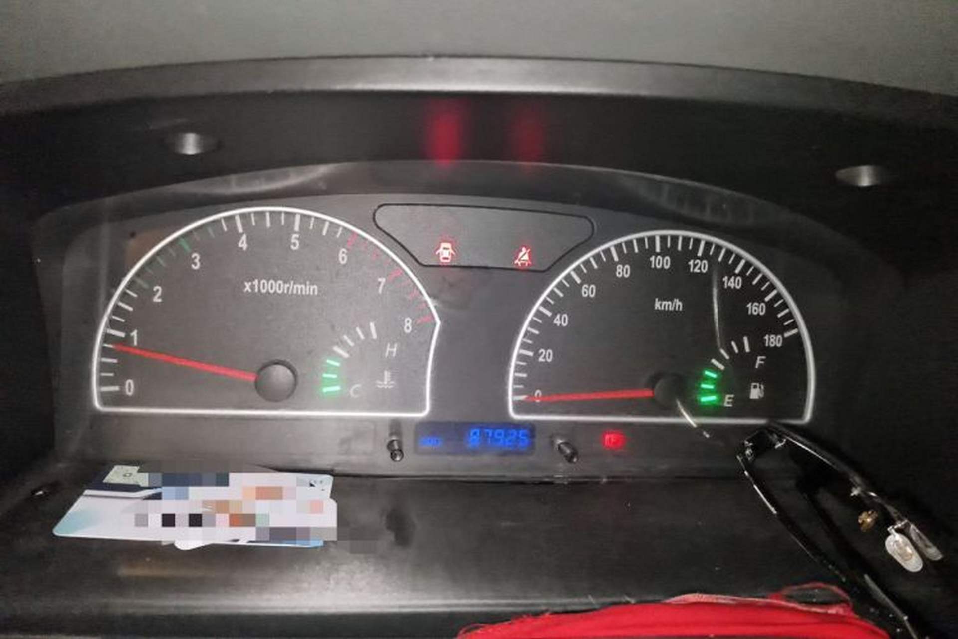 Used Dongfeng Shuaike 2011 1.5L Manual Comfort 7-Seater China IV Standard Instrument Cluster