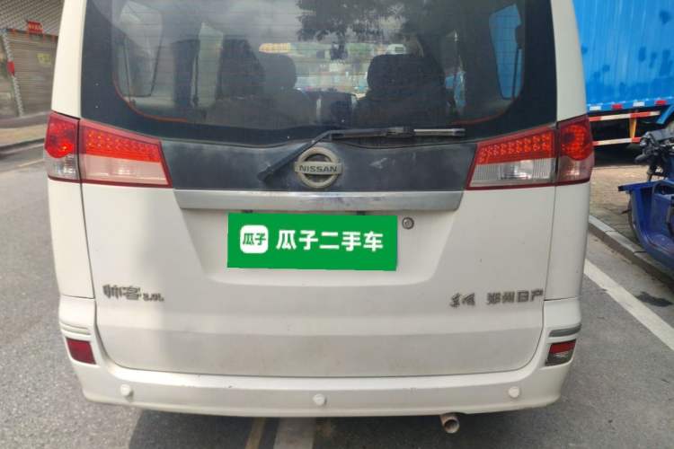 Used Dongfeng Shuaike 2011 2.0L Manual Comfort 7-Seater Rear