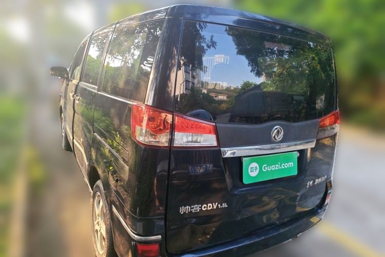 Used Dongfeng Shuaike 2013 Revised Version 1.5L Manual Comfort Trim 7 Seats China IV Standard Rear Left 45 Deg