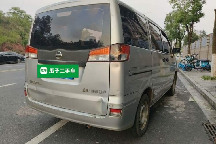 Used Dongfeng Shuaike 2013 Revised Version 1.5L Manual Standard Edition 7 Seats China IV Standard Rear Right 45 Deg