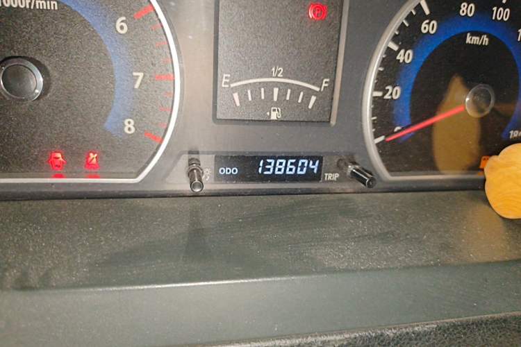 Used Dongfeng Shuaike 2016 1.5L Manual Standard Edition Odometer Close Up