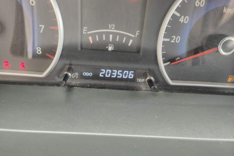 Used Dongfeng Shuaike 2016 1.5L Manual Standard Edition Odometer Close Up