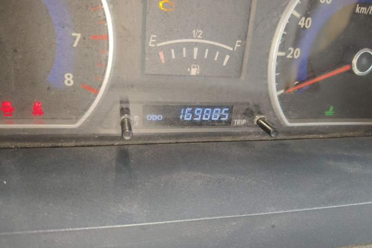 Used Dongfeng Shuaike 2016 1.5L Manual Standard Edition Odometer Close Up