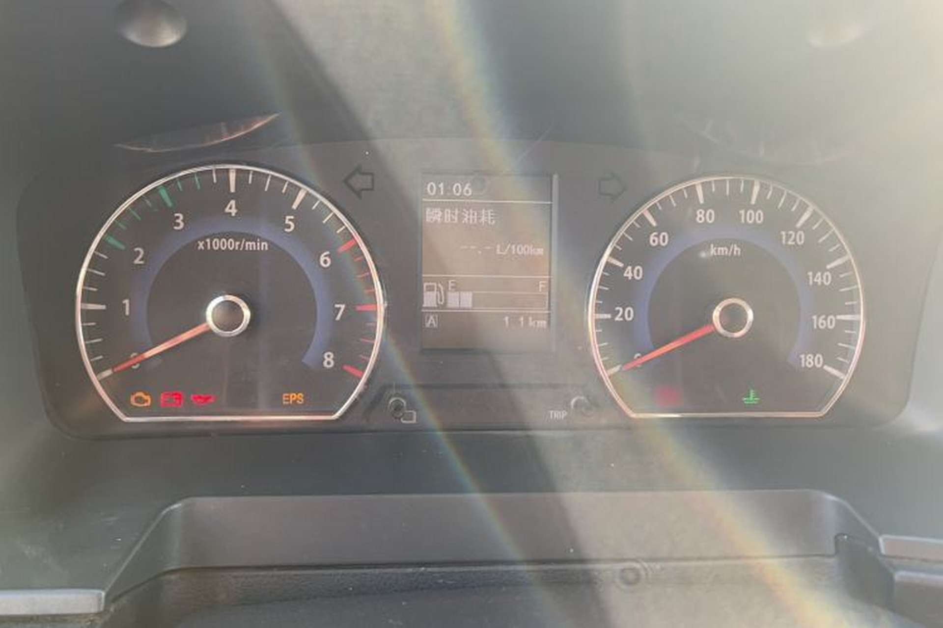 Used Dongfeng Shuaike 2016 Revised Version 1.6L Manual Comfort Edition Instrument Cluster