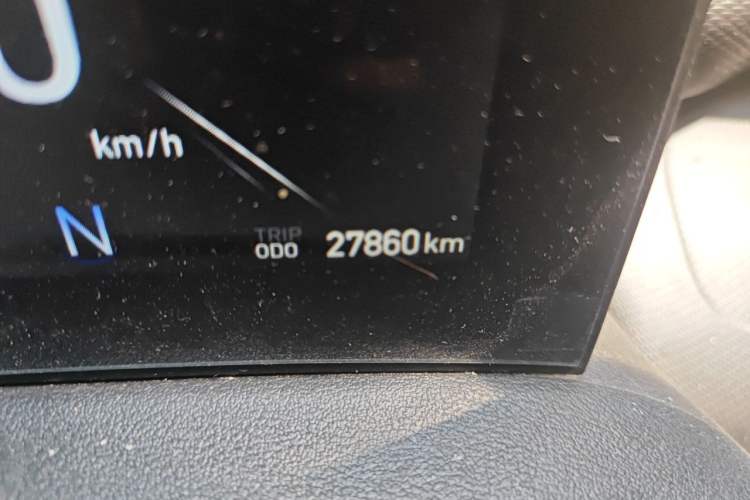 Used Dongfeng V5 2025 Model, 310 km Smart Leap Edition—Ningde 41.86 kWh Odometer Close Up