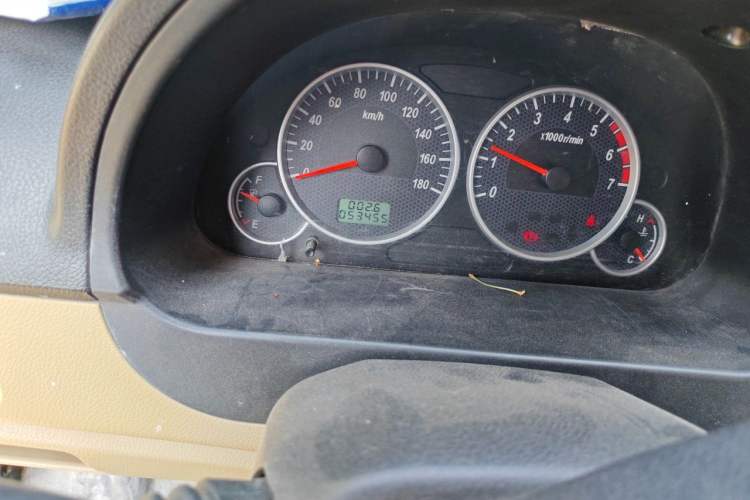 Used Dongfeng Xiaokang C35 2019 1.5L Base Version II Sedan China VI Emission Standard DK15 Odometer Close Up