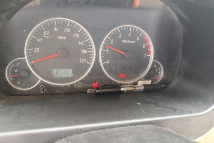 Used Dongfeng Xiaokang C35 2019 1.5L Base Version II Sedan China VI Emission Standard DK15 Odometer Close Up