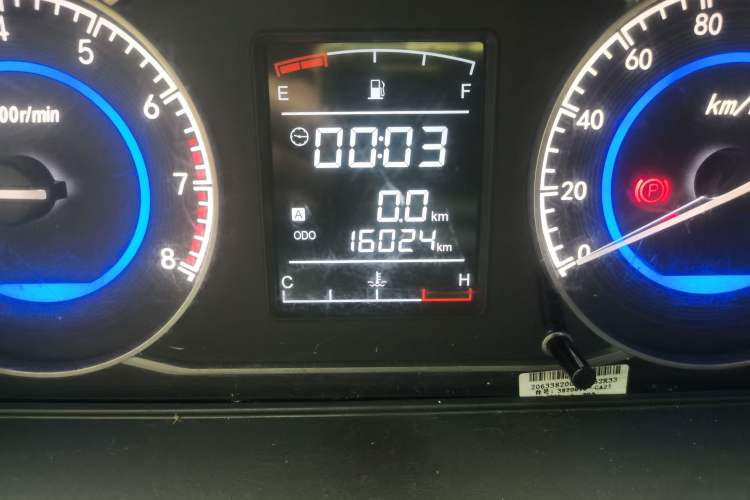 Used Dongfeng Xiaokang C36 2024 1.5L Standard II Odometer Close Up