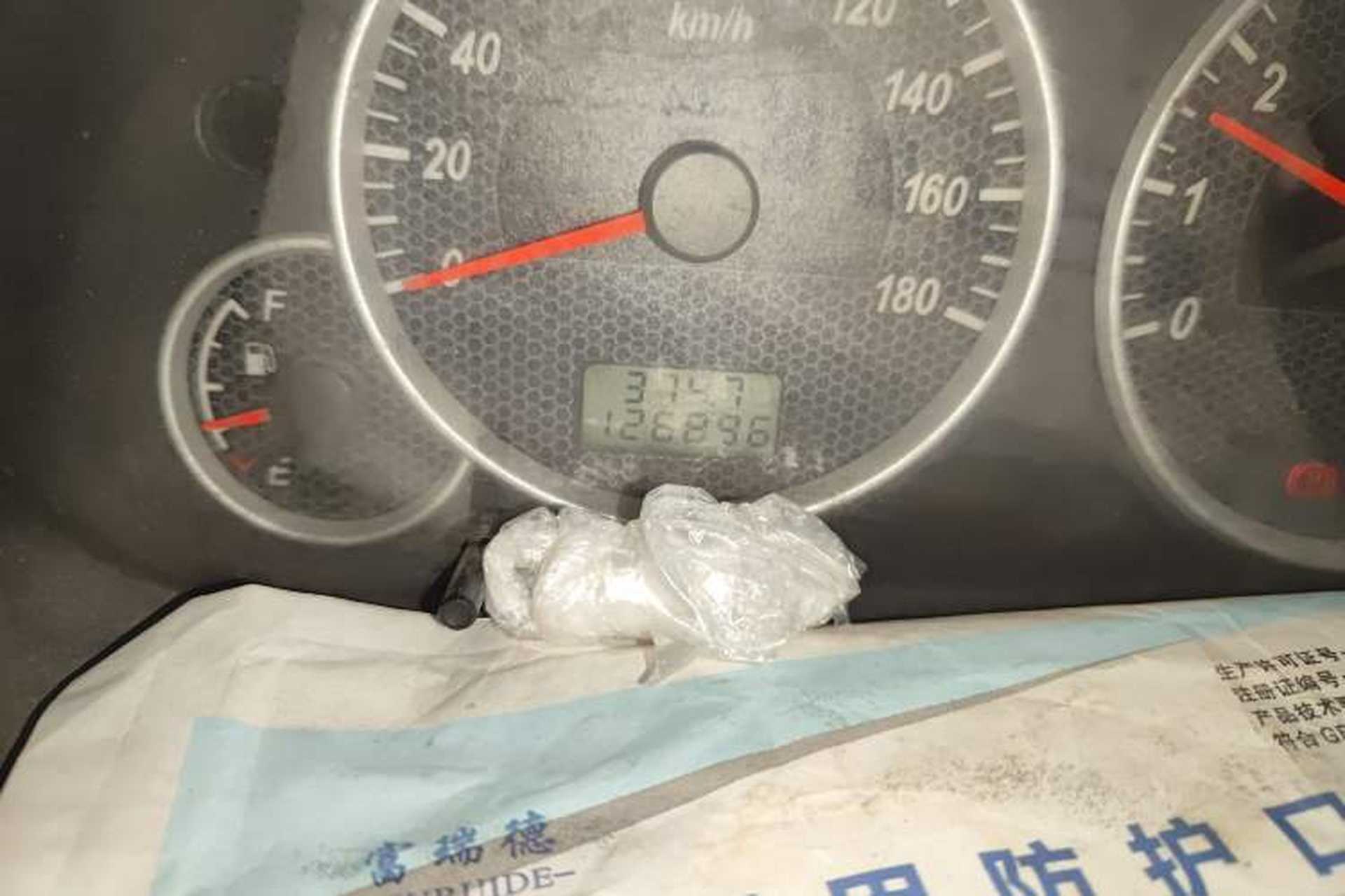 Used Dongfeng Xiaokang C37 2012 1.4L Entrepreneur II Type DK13-06 Odometer Close Up