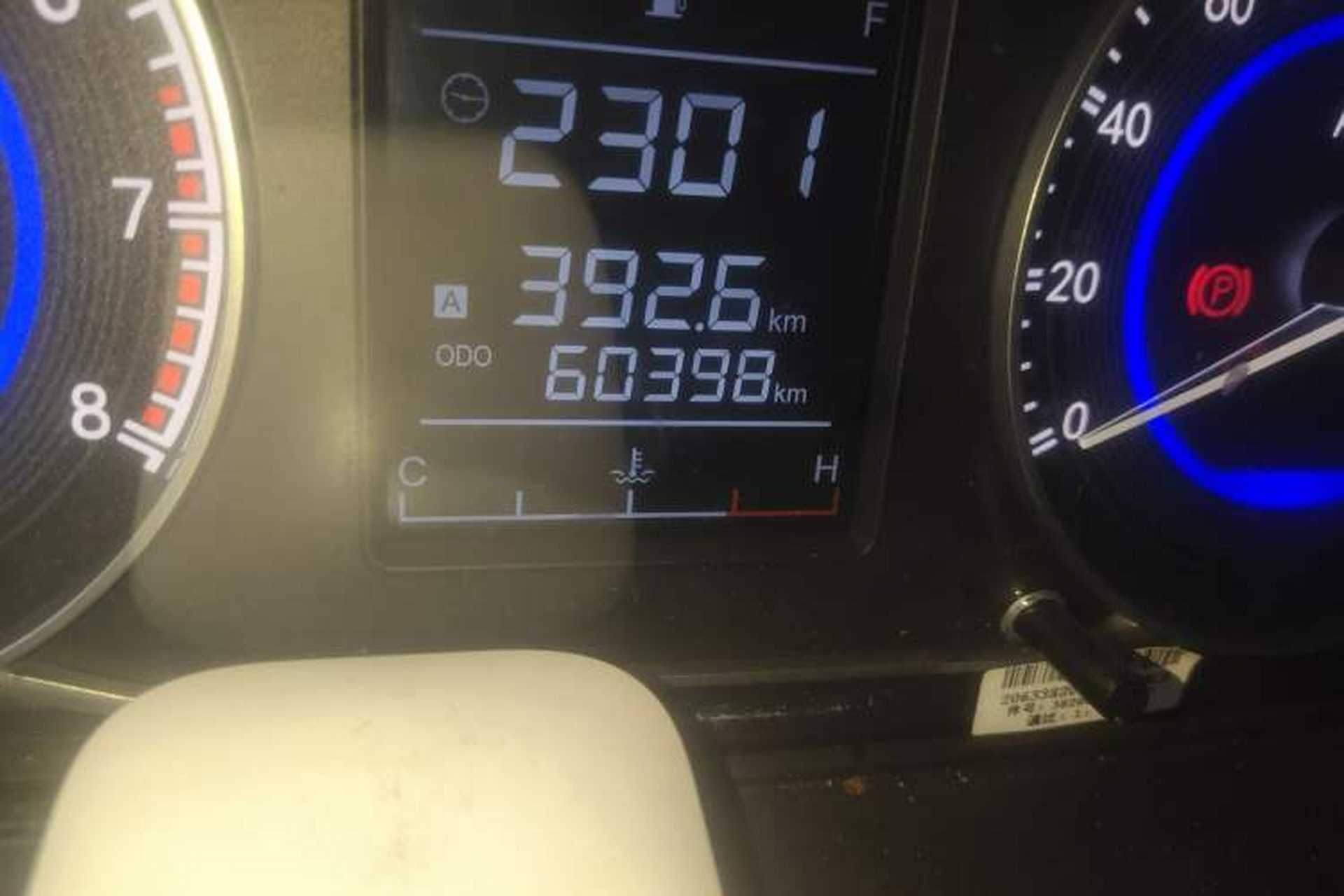 Used Dongfeng Xiaokang C56 2020 1.5L Luxury Model I DK15C Odometer Close Up